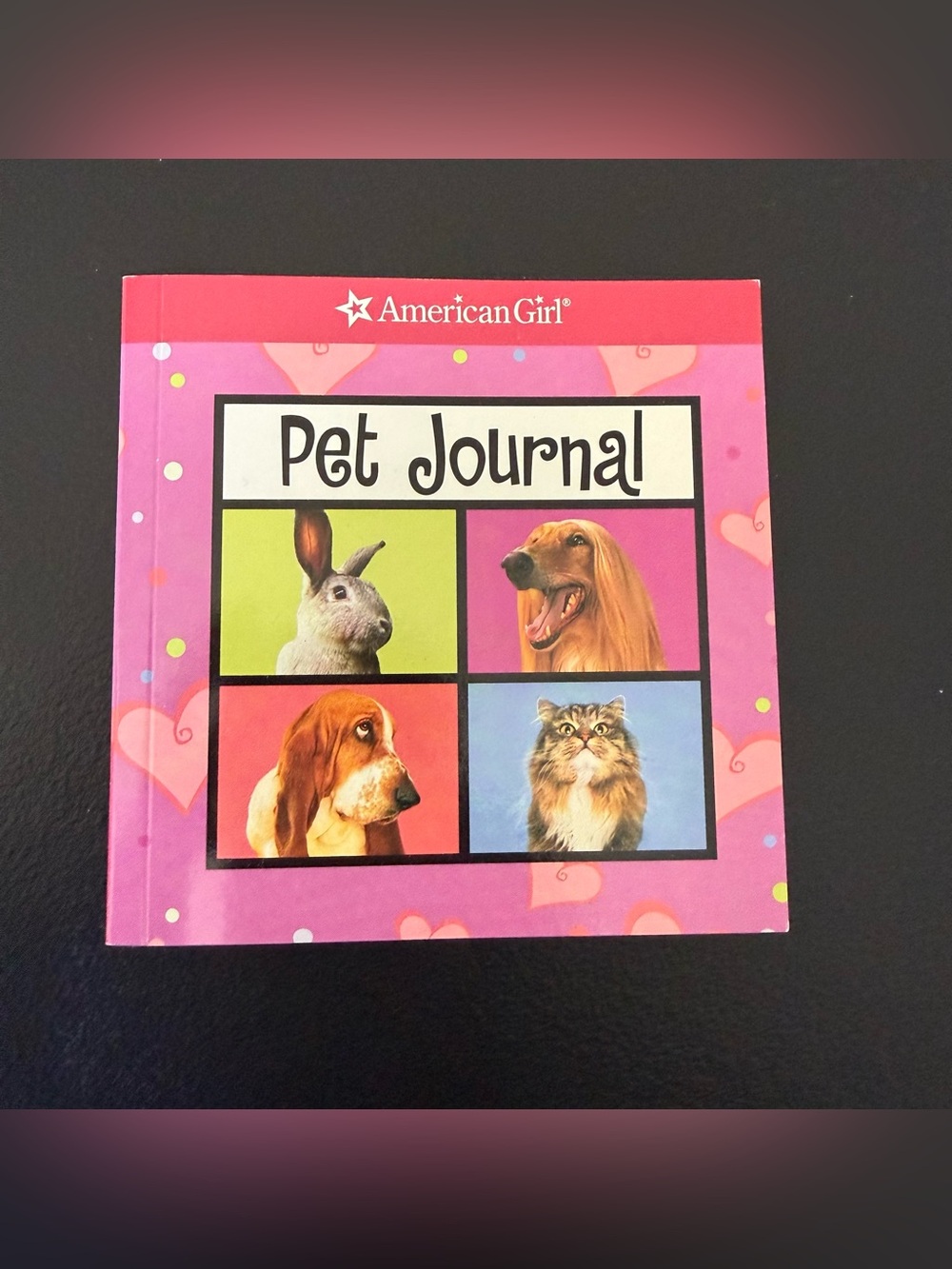 American Girl Doll Mini Pet Journal -Book Only New